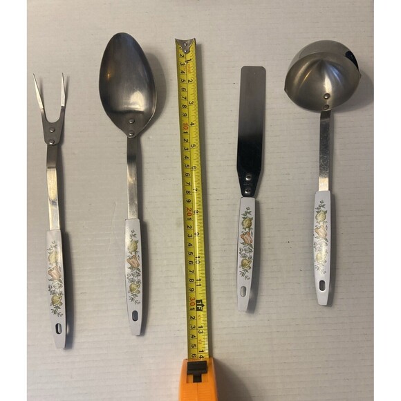 Very Rare Corelle Spice Of Life Cooking Utensils 4 Pieces Set. EUC - Picture 7 of 7